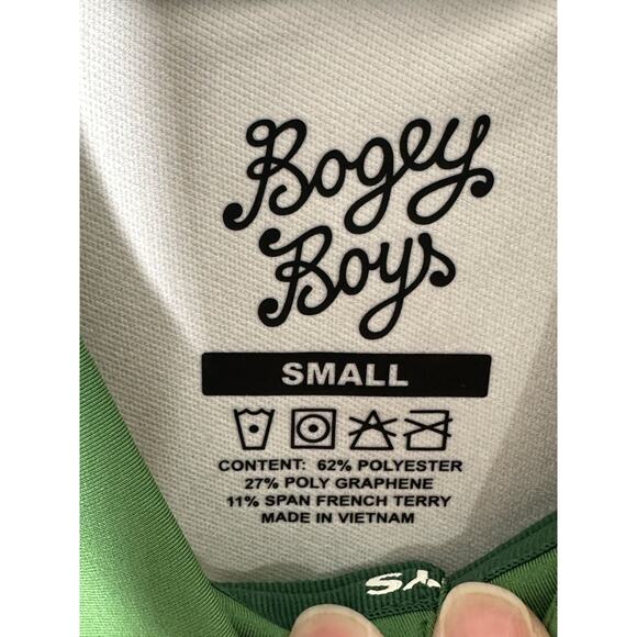 NWOT Bogey Boys Mens Gradient Stripe Polo Small Golf Athletic Macklemore - Picture 13 of 14